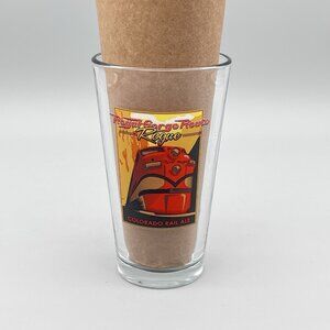 Royal Gorge Route Rogue Logo Pint 16 Oz. Beer Glass Colorado Rail Ale